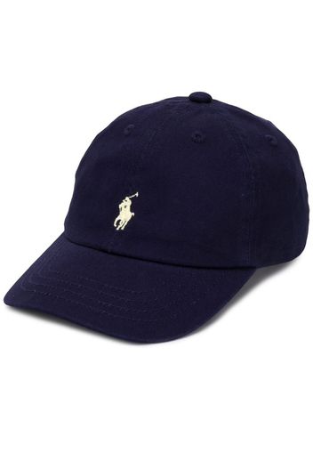 logo embroidered panelled cap