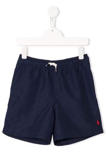 logo swim shorts