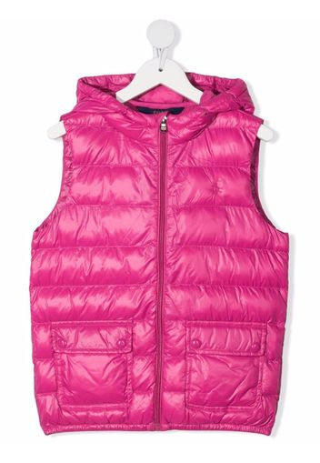 Ralph Lauren Kids Polo Pony padded gilet - Pink