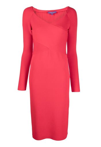 Ralph Lauren Collection mid-length cocktail dress - Red