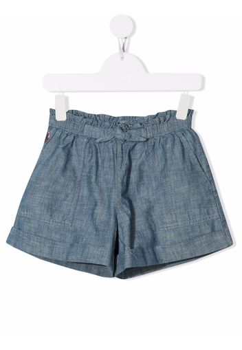 Ralph Lauren Kids elasticated denim shorts - Blue