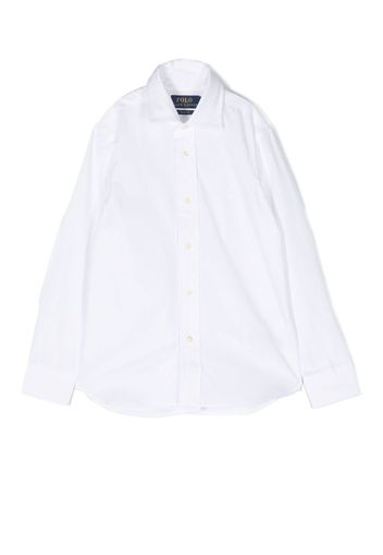 Ralph Lauren Kids classic button-up shirt - White