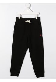 embroidered logo track trousers