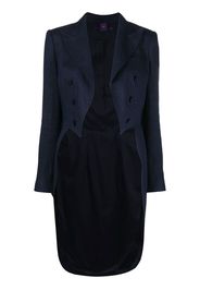 Ralph Lauren Collection tail-detail blazer - Blue