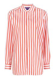 Ralph Lauren Collection cotton stripe-pattern shirt - Red
