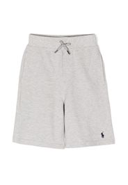 Ralph Lauren Kids Polo Pony cotton shorts - Grey