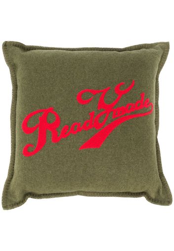 logo print cushion
