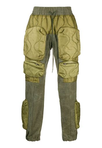 padded cargo trousers