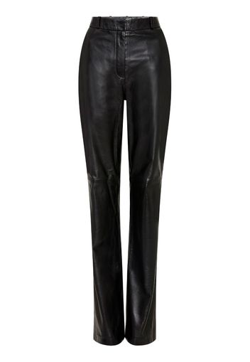 Rebecca Vallance Lincoln high-waist leather trousers - Black