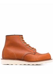 Red Wing Shoes lace-up leather boots - Brown