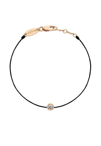 18kt rose gold Pure diamond string bracelet