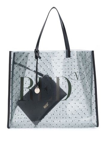 Pointote sheer tote bag