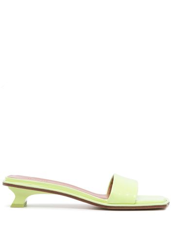 Rejina Pyo Isla patent leather sandals - Green