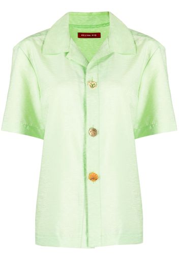 Rejina Pyo Marty textured shirt - Green