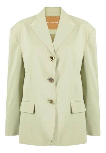 Rejina Pyo Enzo single-breasted blazer - Green