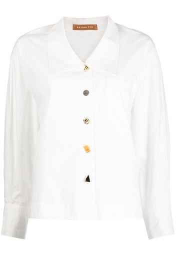 Rejina Pyo Akari cotton shirt - White