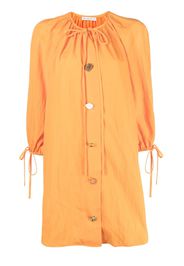 Rejina Pyo Scout signature button dress - Orange