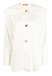 Rejina Pyo Eden sailor collar shirt - White