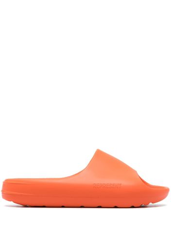 Represent logo-tread slides - Orange