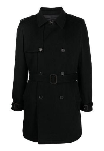 Reveres 1949 double-breasted belted coat - Black