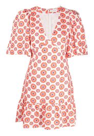 RHODE Mariana floral-print dress - White