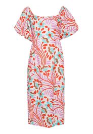 Rhode Karima linen midi dress - White