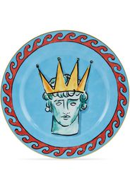 Viaggio Di Nettuno Flat Dinner Plate Cm 28 In. 11 Impero Shape