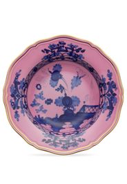 Oriente Italiano Soup Plate Cm 24 In. 9 1/2 Antico Doccia Shape