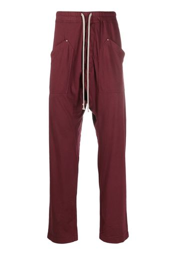 drop-crotch track trousers