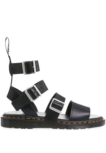 Rick Owens RICK X DR MARTENS GRYPHON SANDAL OPN BCK - Black