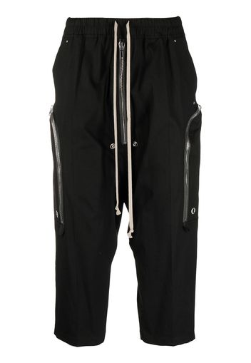 Rick Owens, Rick Owens Bauhaus Bela cropped trousers - Black