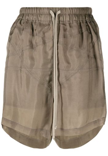 Rick Owens Pentaboxers drawstring shorts - Brown