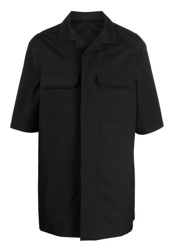 Rick Owens Magnum short-sleeved shirt - Black