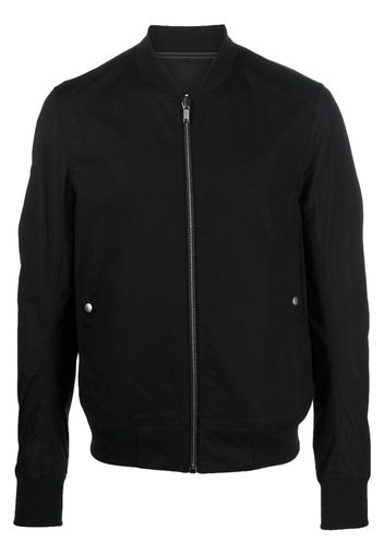 Rick Owens plain bomber jacket - Black