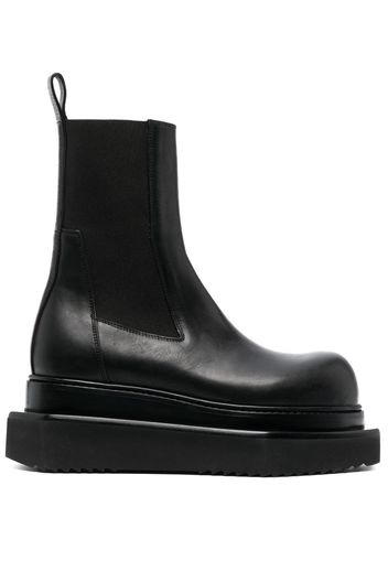 Rick Owens Beatle Turbo Cyclops leather boots - Black