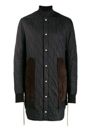 Rick Owens quilted duffle coat - Black