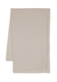 Rick Owens knitted cashmere scarf - Neutrals