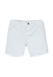 Roberto Cavalli Junior Monogram-patch cotton shorts - 05171