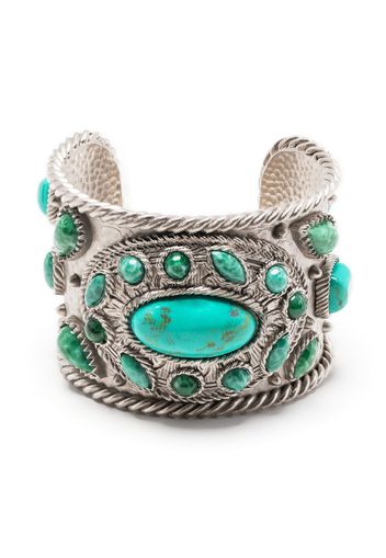 Roberto Cavalli turquoise cuff bracelet - D0607