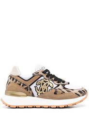 Roberto Cavalli animal-print low-top sneakers - Neutrals