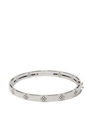 18kt white gold diamond Love in Verona bangle bracelet