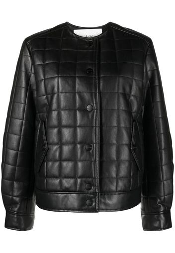 Rodebjer quilted bomber jacket - Black