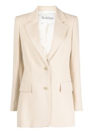 Rodebjer single-breasted long-sleeve blazer - Neutrals