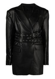Rokh side tie-fastening blazer - Black
