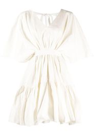 Roksanda pleated A-line minidress - White