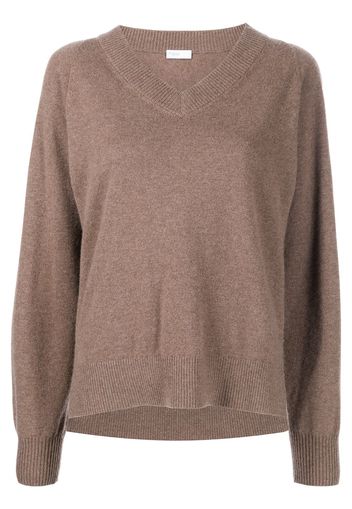 Rosetta Getty V-neck cashmere jumper - Brown