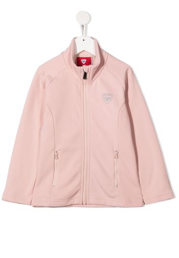 zip-up track top