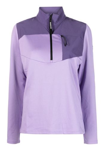 Rossignol panelled zip-up track jacket - Purple