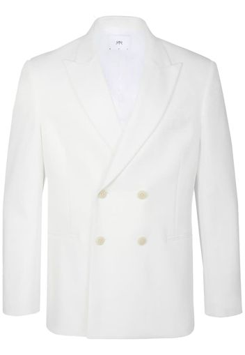 RTA peak-lapels double-breasted blazer - White