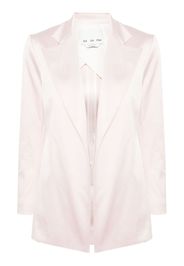 SA SU PHI silk notch-lapel blazer - Pink